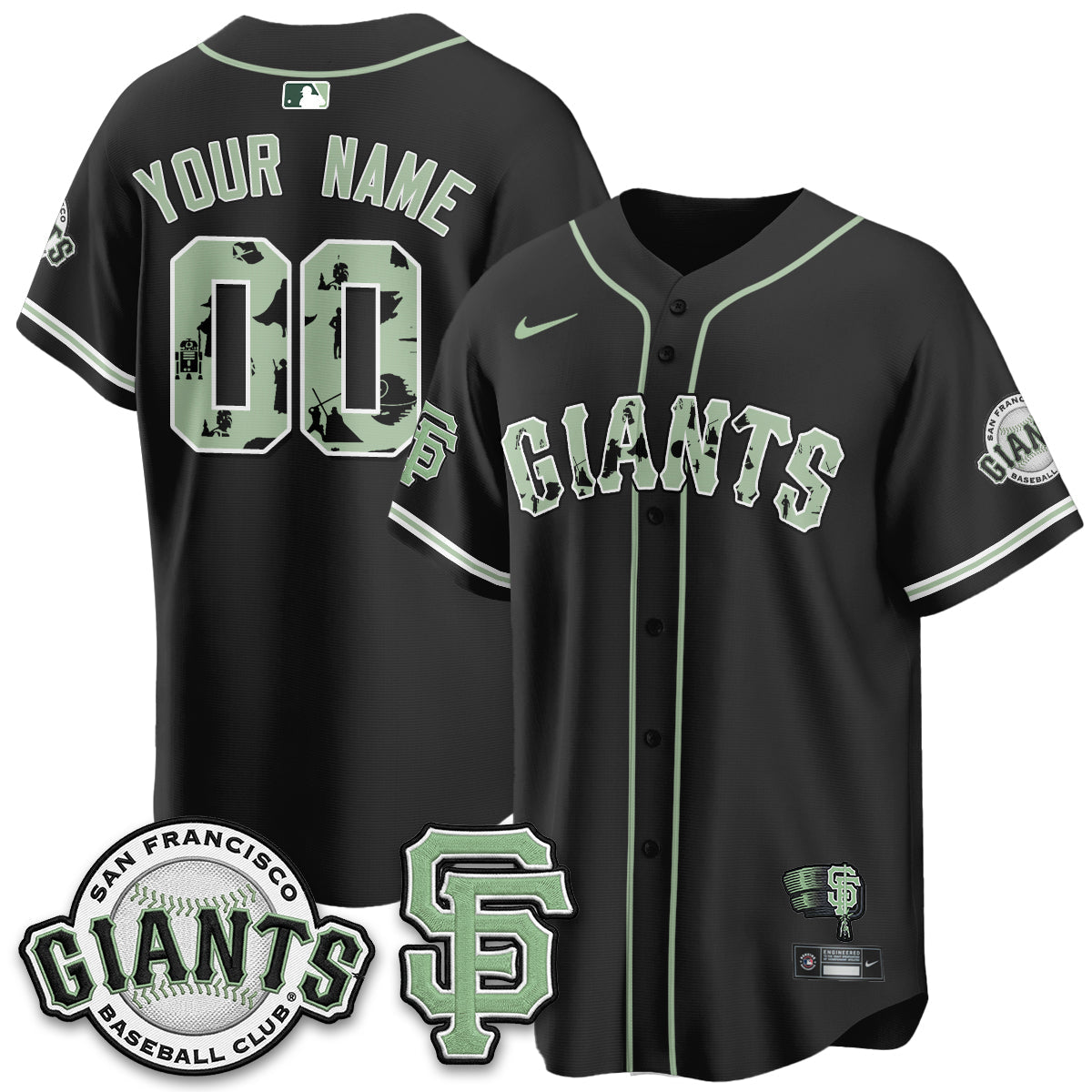 San Francisco Giants 2026 SW Vapor Limited Custom Jersey - Stitched