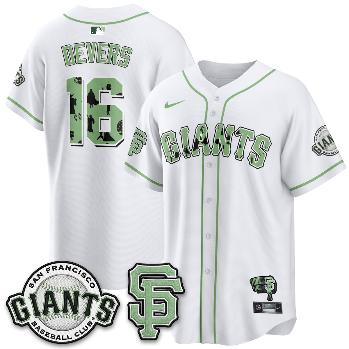 San Francisco Giants 2026 SW Vapor Limited Jersey - Stitched