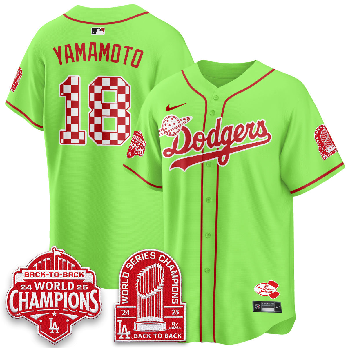 Los Angeles Dodgers 2026 Pizza Planet Vapor Limited Jersey - Stitched-Cuztomshoes