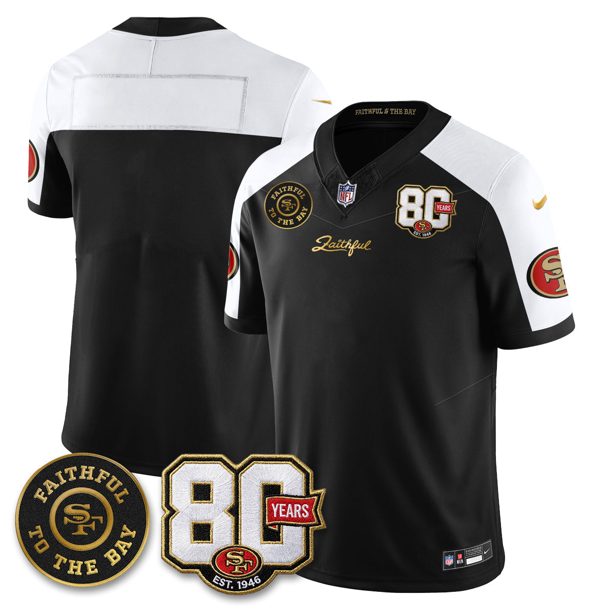 San Francisco Giants “Rivalries” Vapor Limited Jersey - Faithful To The Bay Patch - Stitched