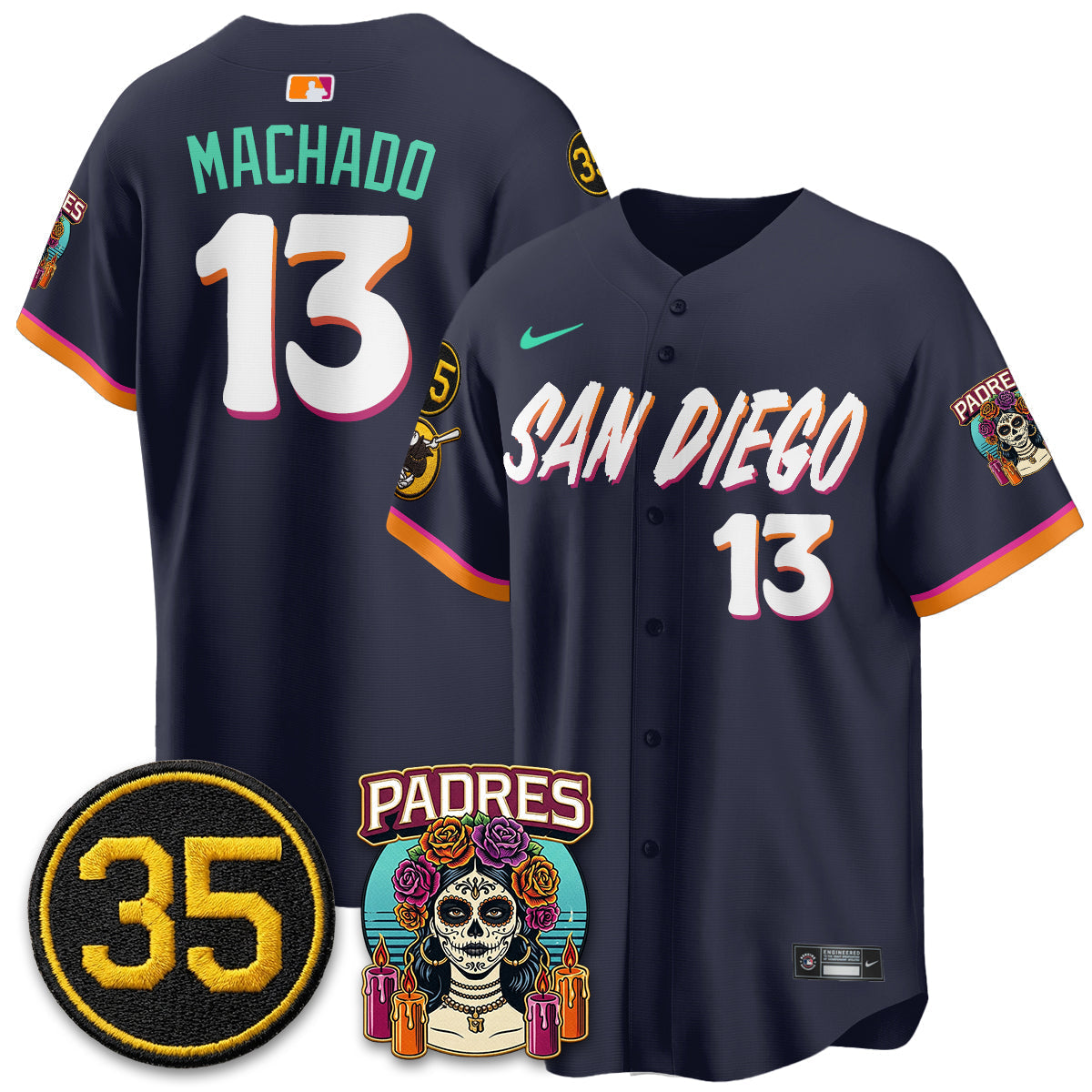 San Diego Padres 2026 City Connect - Remembering Randy Jones Vapor Limited Jersey - Stitched