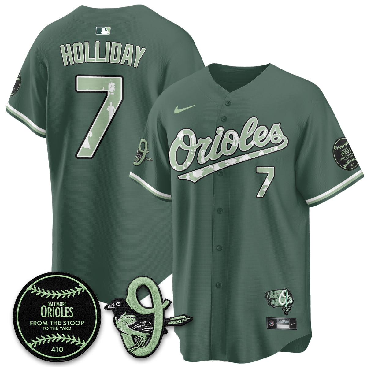 Baltimore Orioles x SW Vapor Premier Limited Jersey - Stitched