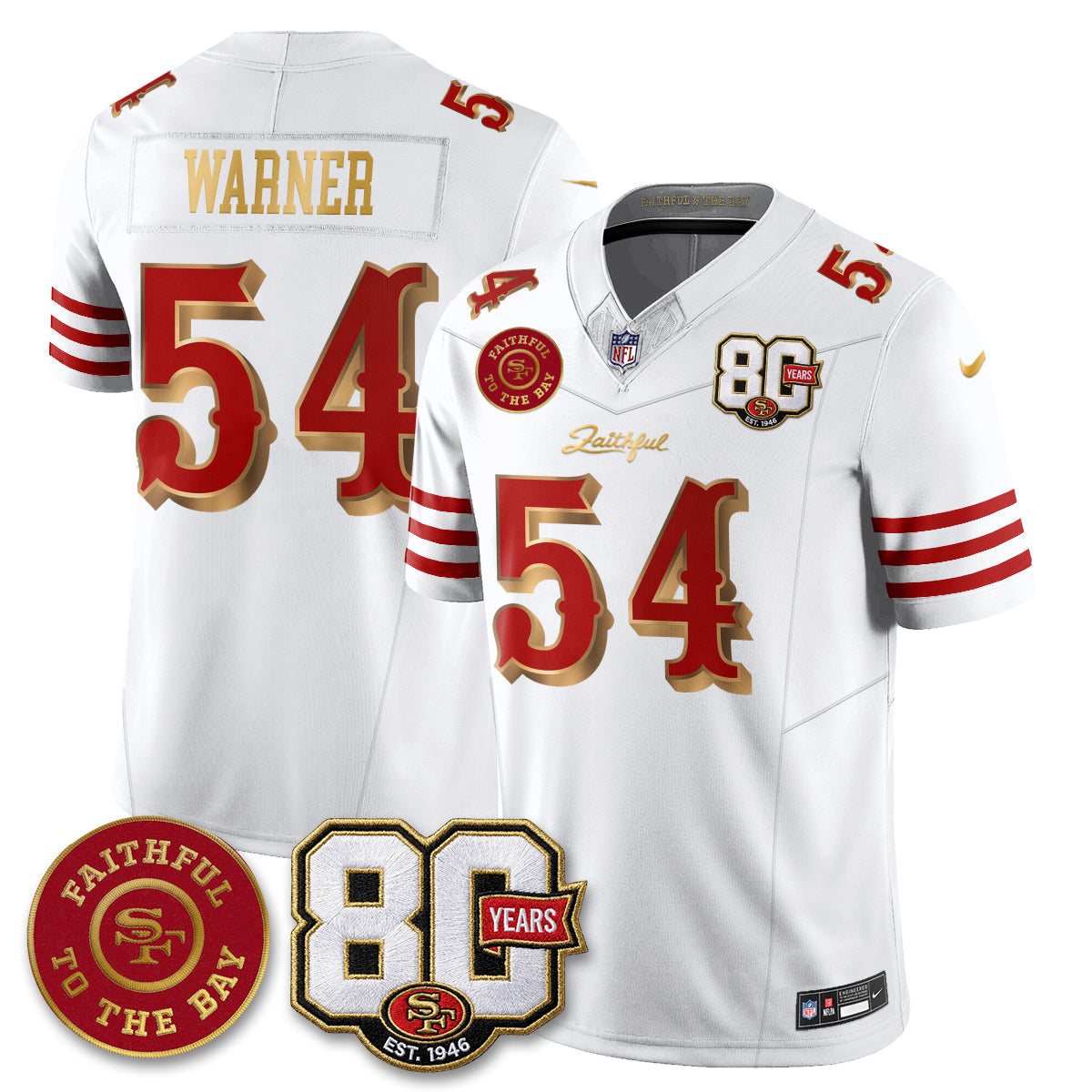San Francisco Giants “Rivalries” Vapor Limited Jersey - Faithful To The Bay Patch - Stitched