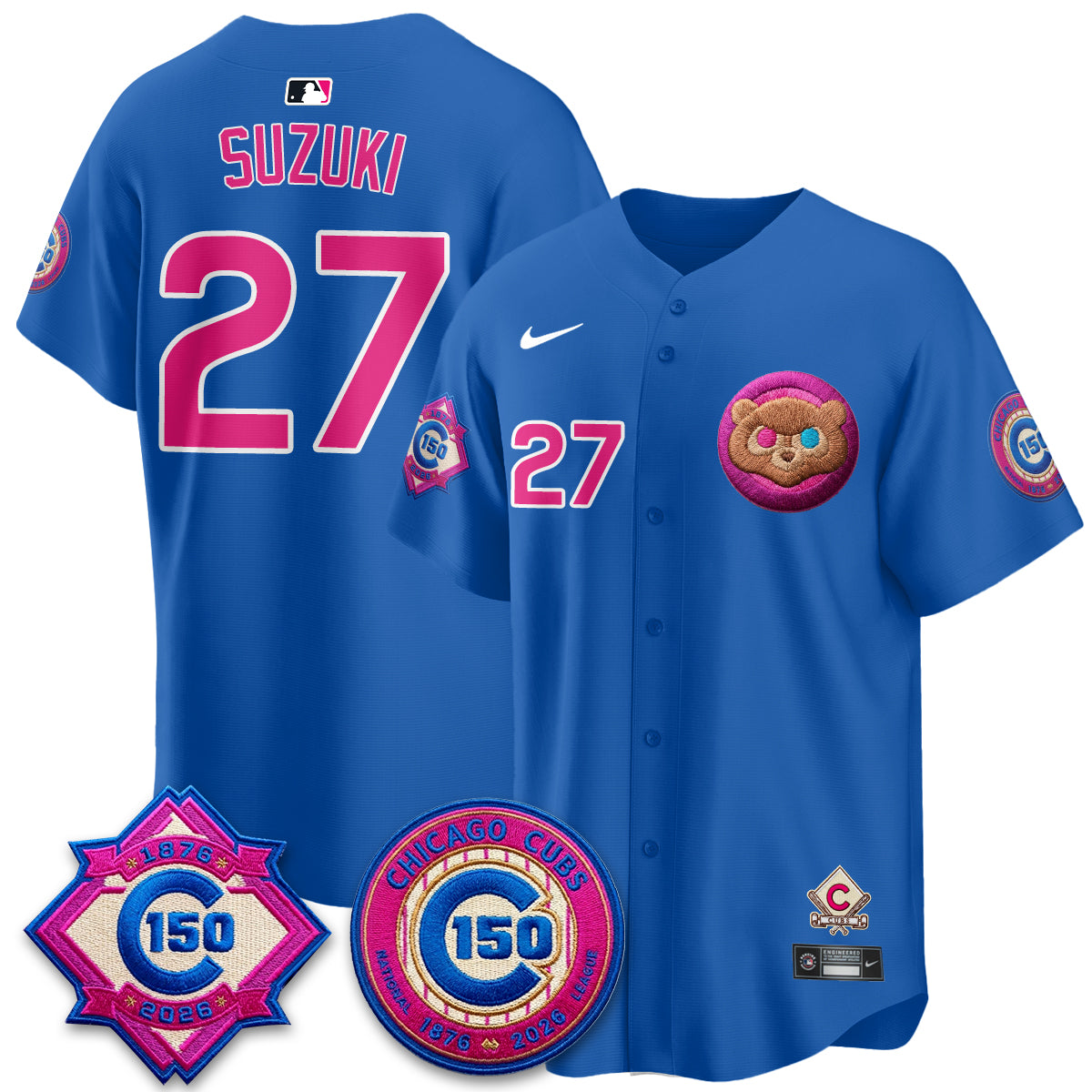 Chicago Cubs x "Graduation" Vapor Limited Jersey - Stitched