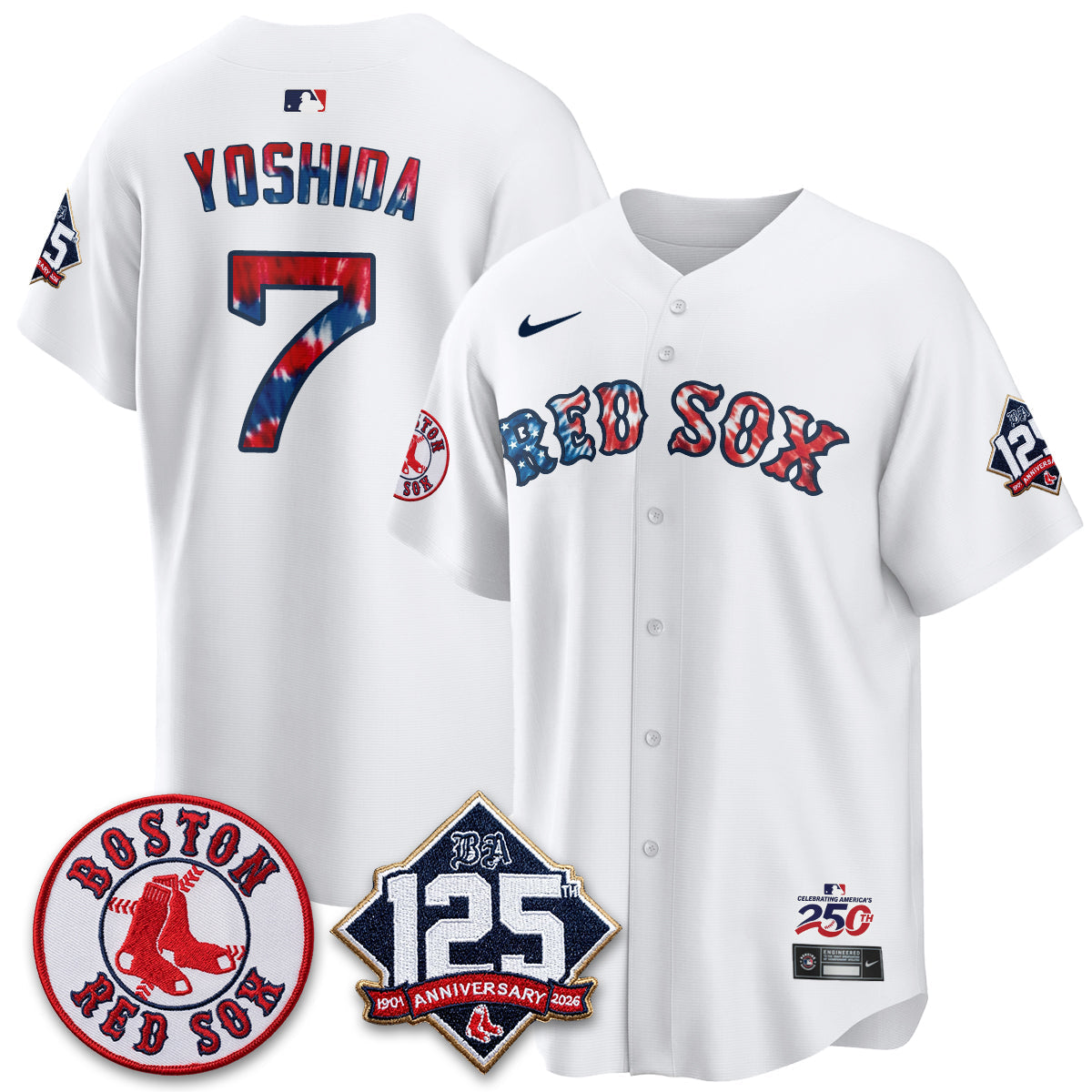 Boston Red Sox Americana 2026 Vapor Limited Jersey - Stitched