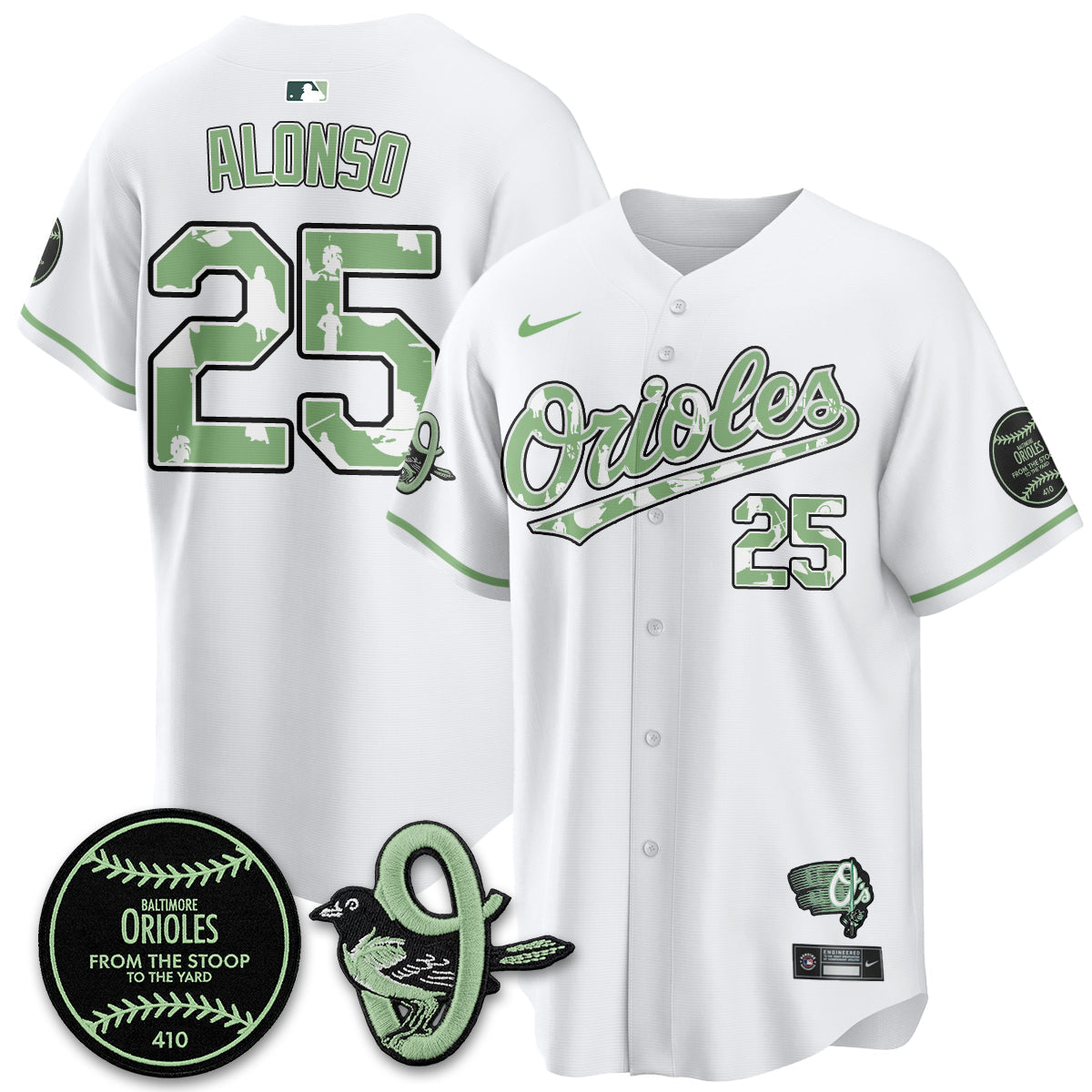 Baltimore Orioles x SW Vapor Premier Limited Jersey - Stitched
