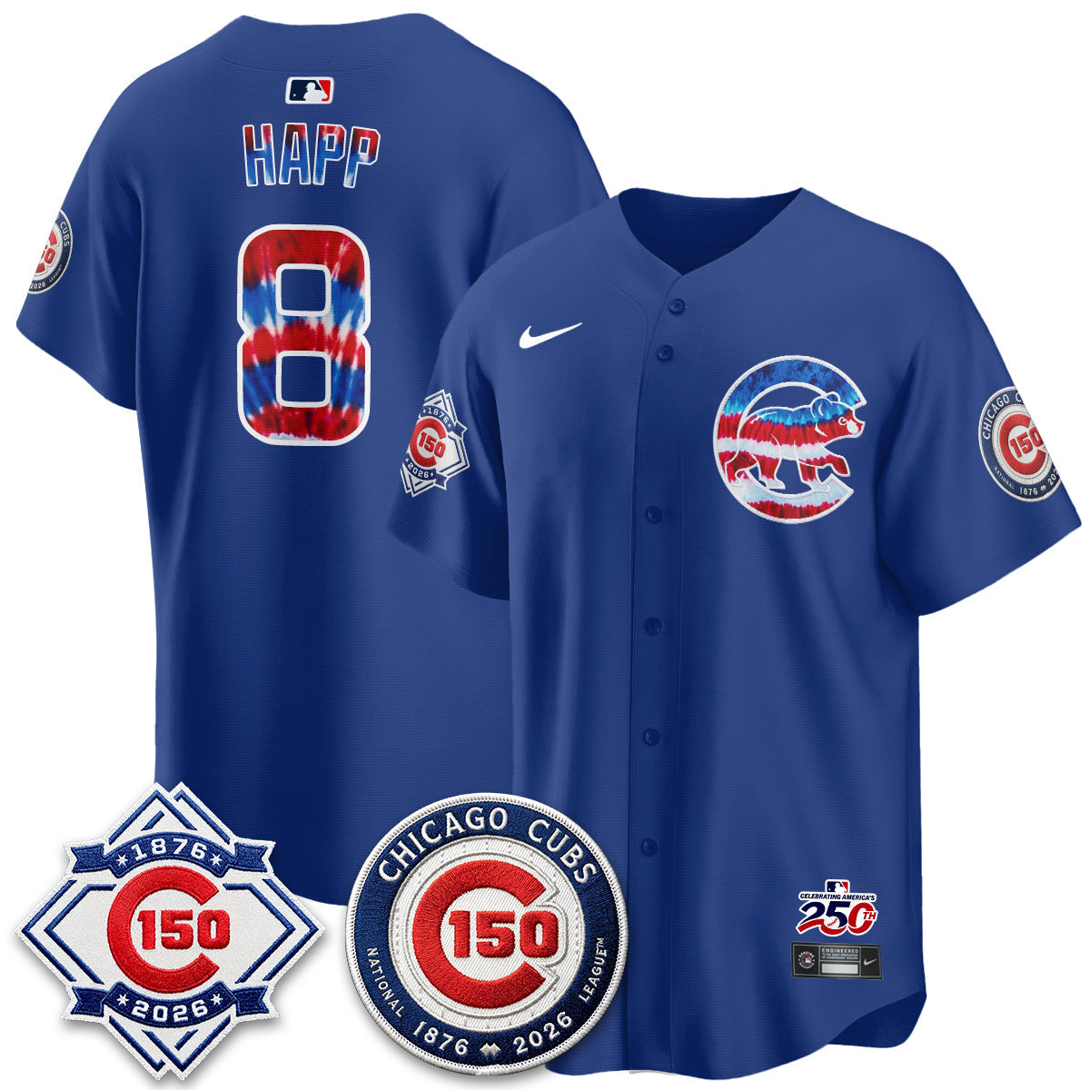 Chicago Cubs 2026 Americana Vapor Limited Jersey - Stitched