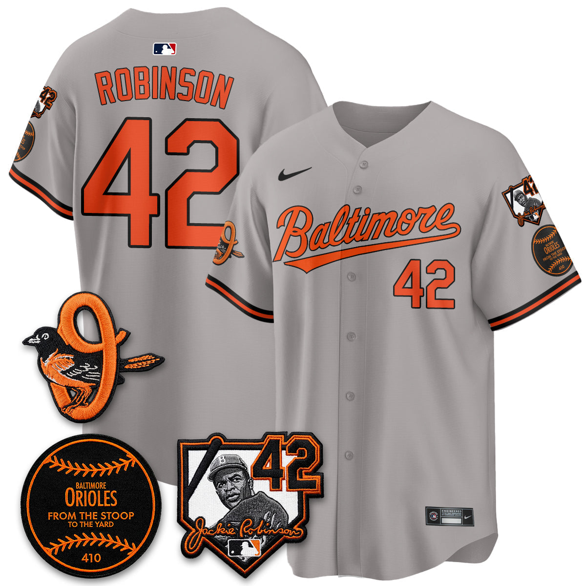 Baltimore Orioles 2026 Jackie Robinson Day Vapor Limited Jersey - Stitched-Cuztomshoes