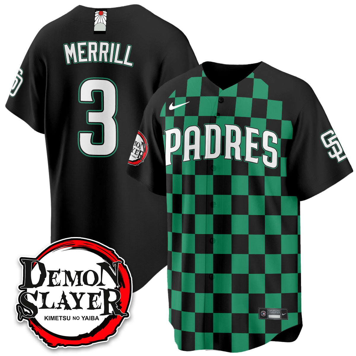 San Diego Padres The Slayer Corps Vapor Limited Jersey - Stitched