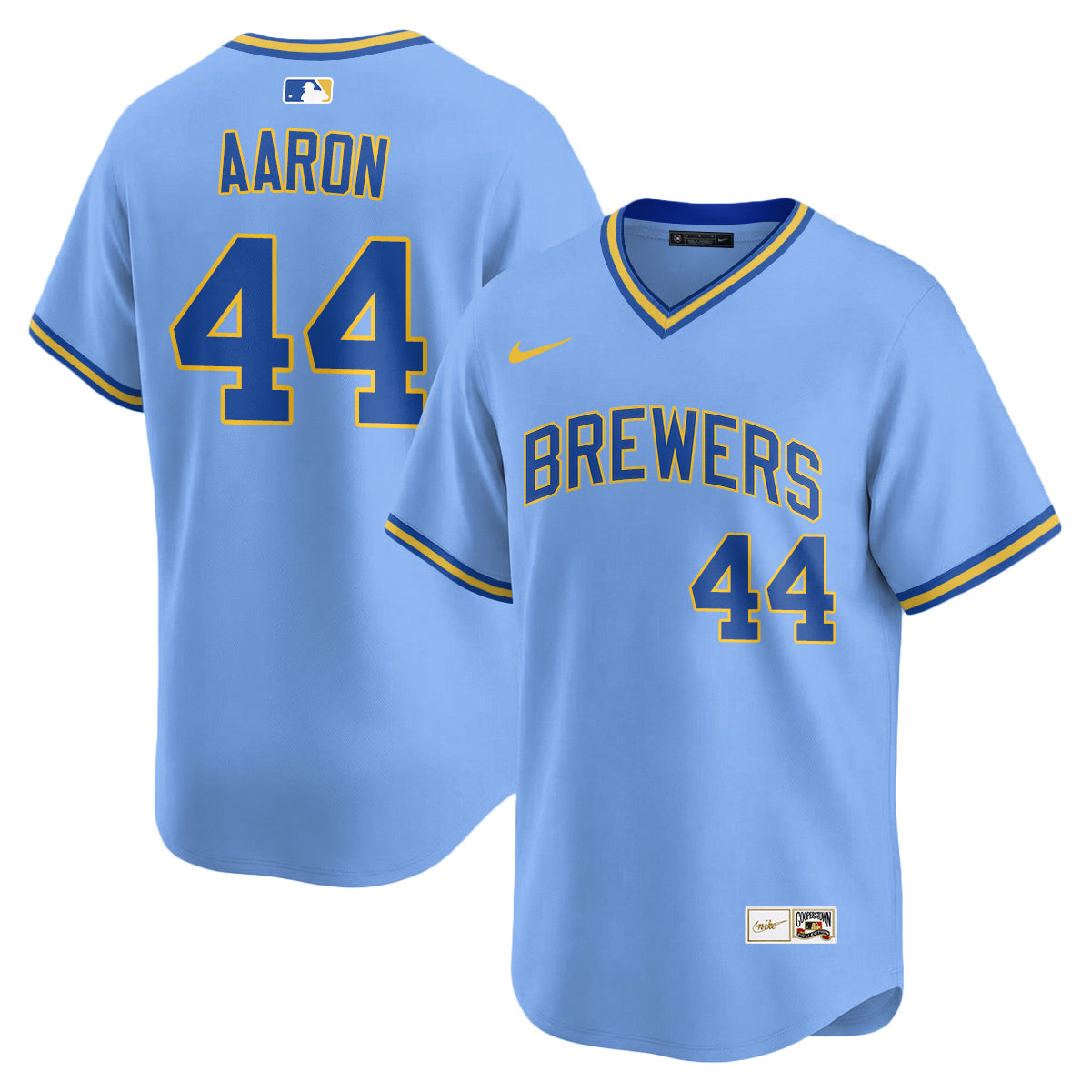 Milwaukee Brewers "Legacy Edition" Vapor Jersey - Stitched-Cuztomshoes