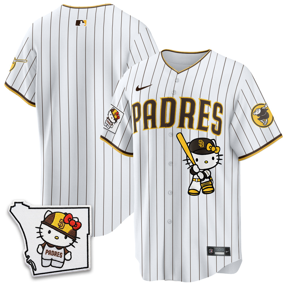 San Diego Padres x Meow KT Vapor Limited Jersey - Stitched V2