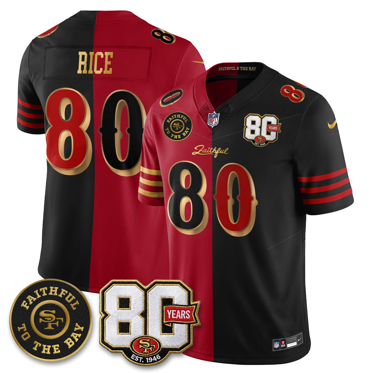 San Francisco Giants “Rivalries” Vapor Limited Jersey - Faithful To The Bay Patch - Stitched