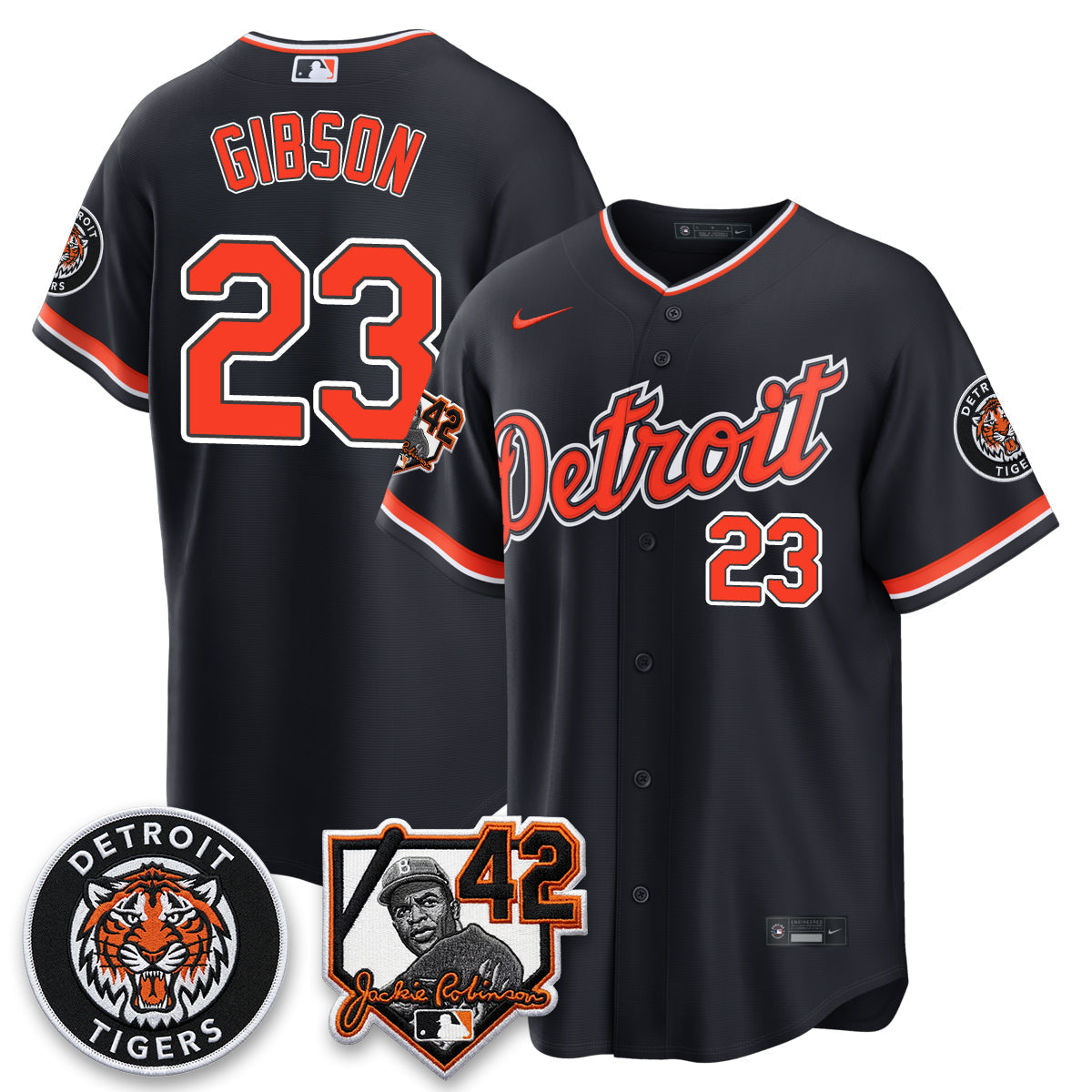 Detroit Tigers 2026 Jackie Robinson Day Vapor Limited Jersey - Stitched