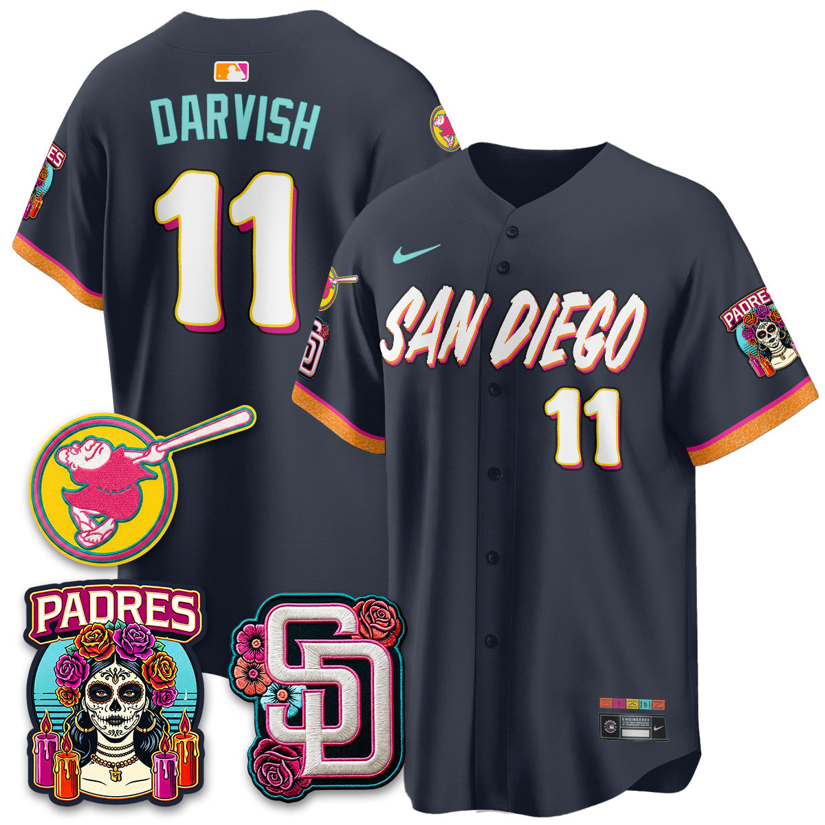 San Diego Padres 2026 City Connect Vapor Premier Limited Jersey - Stitched V2