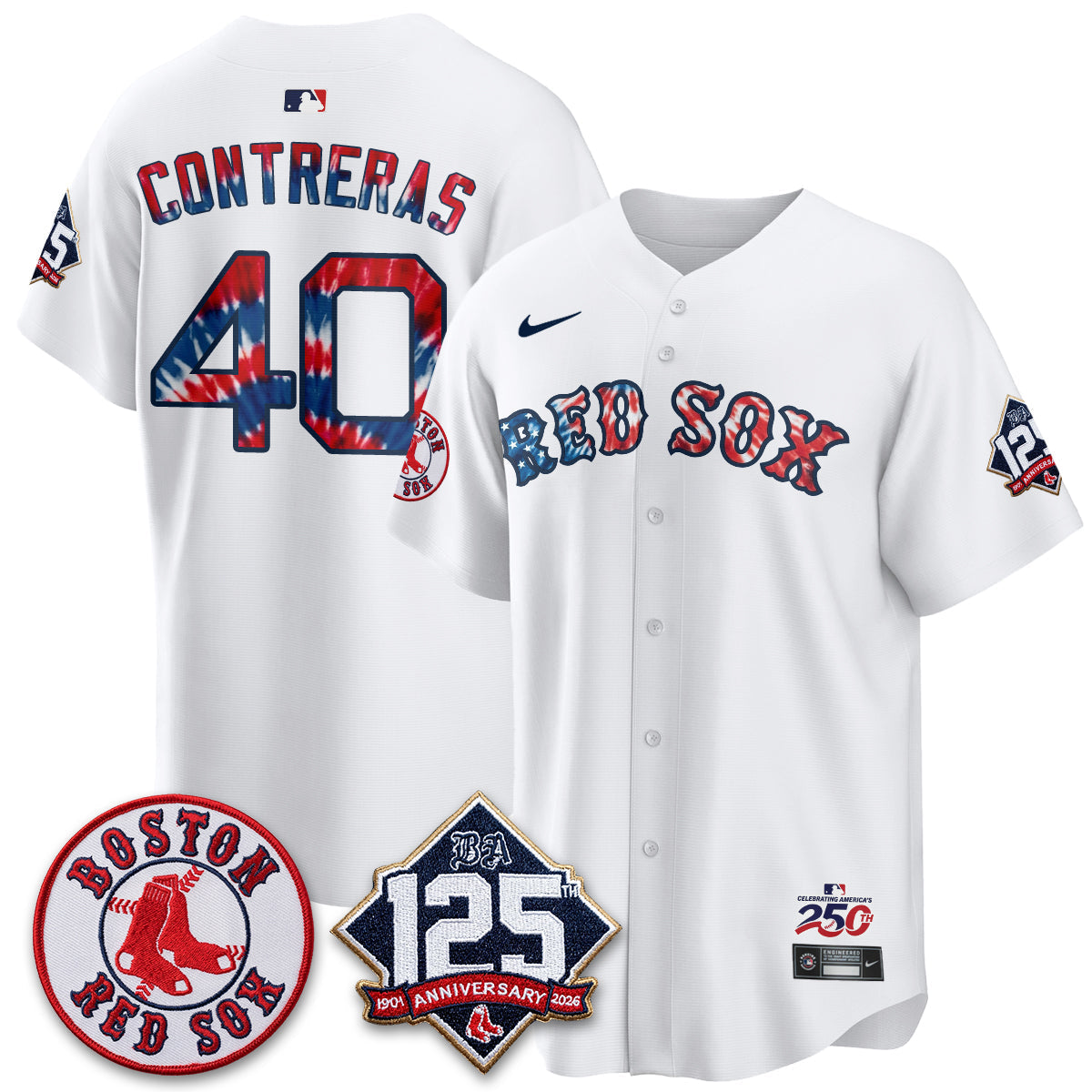 Boston Red Sox Americana 2026 Vapor Limited Jersey - Stitched