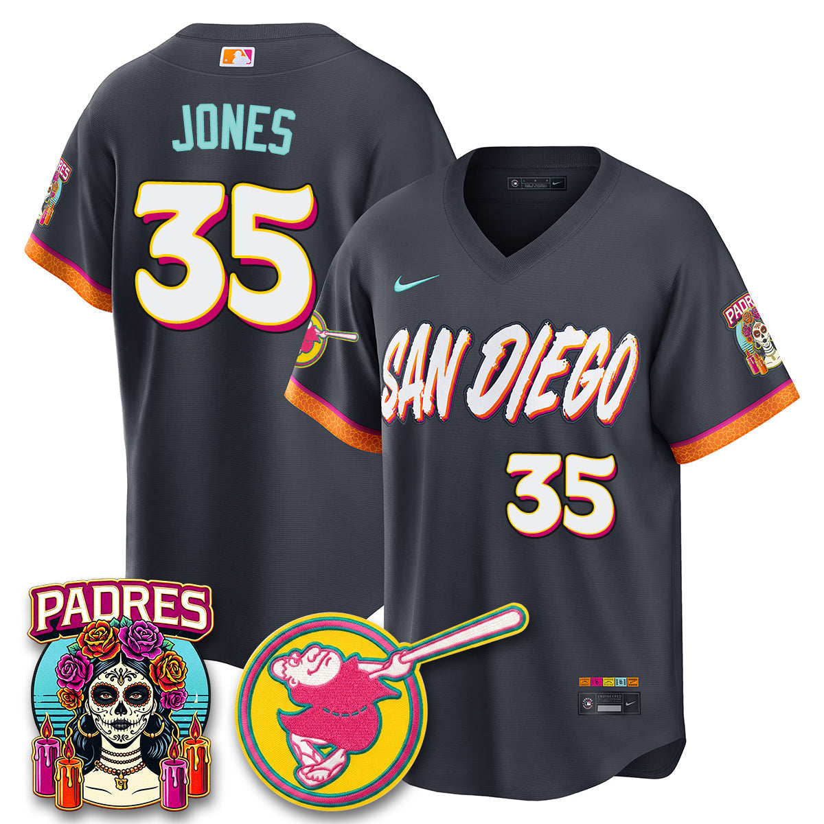 San Diego Padres 2026 City Connect Vapor Limited Jersey - Stitched