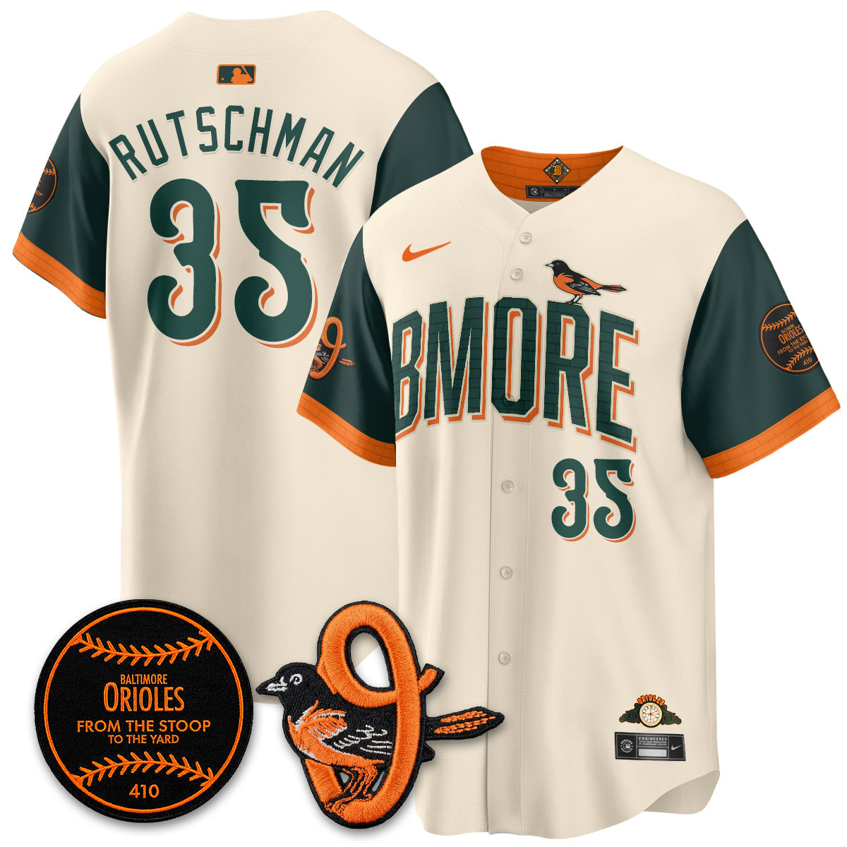Baltimore Orioles 2026 City Connect Vapor Premier Limited Jersey - Stitched-Cuztomshoes