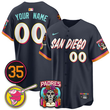 San Diego Padres 2026 City Connect Vapor Premier Limited Custom Jersey - Stitched V2