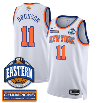 New York Knicks 2026 Basketball Eastern Conference Champions Vapor Jersey - Stitched-Cuztomshoes