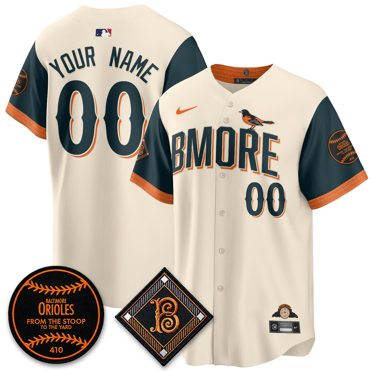 Baltimore Orioles 2026 Vapor Premier Limited Custom Jersey - Stitched