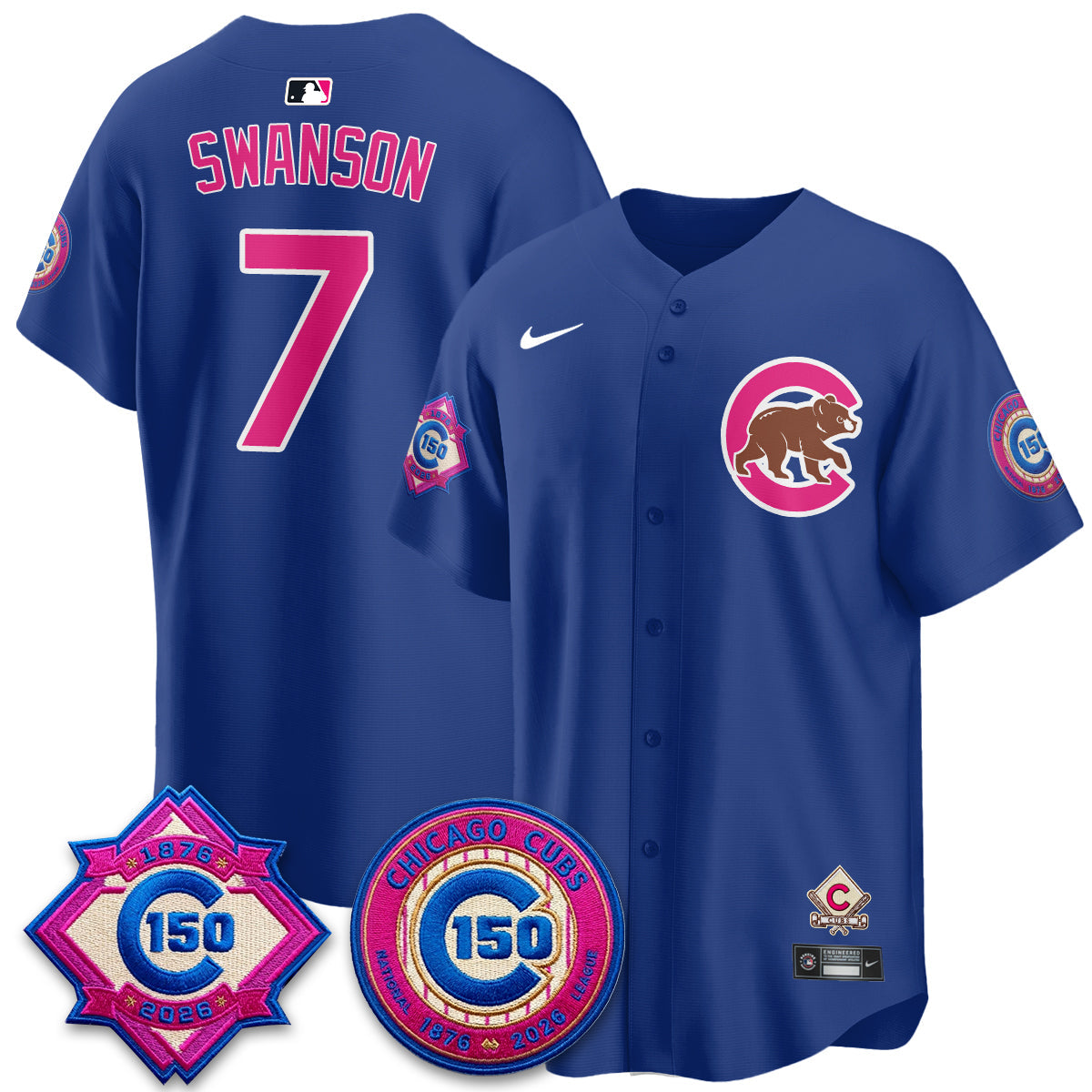 Chicago Cubs x "Graduation" Vapor Limited Jersey - Stitched