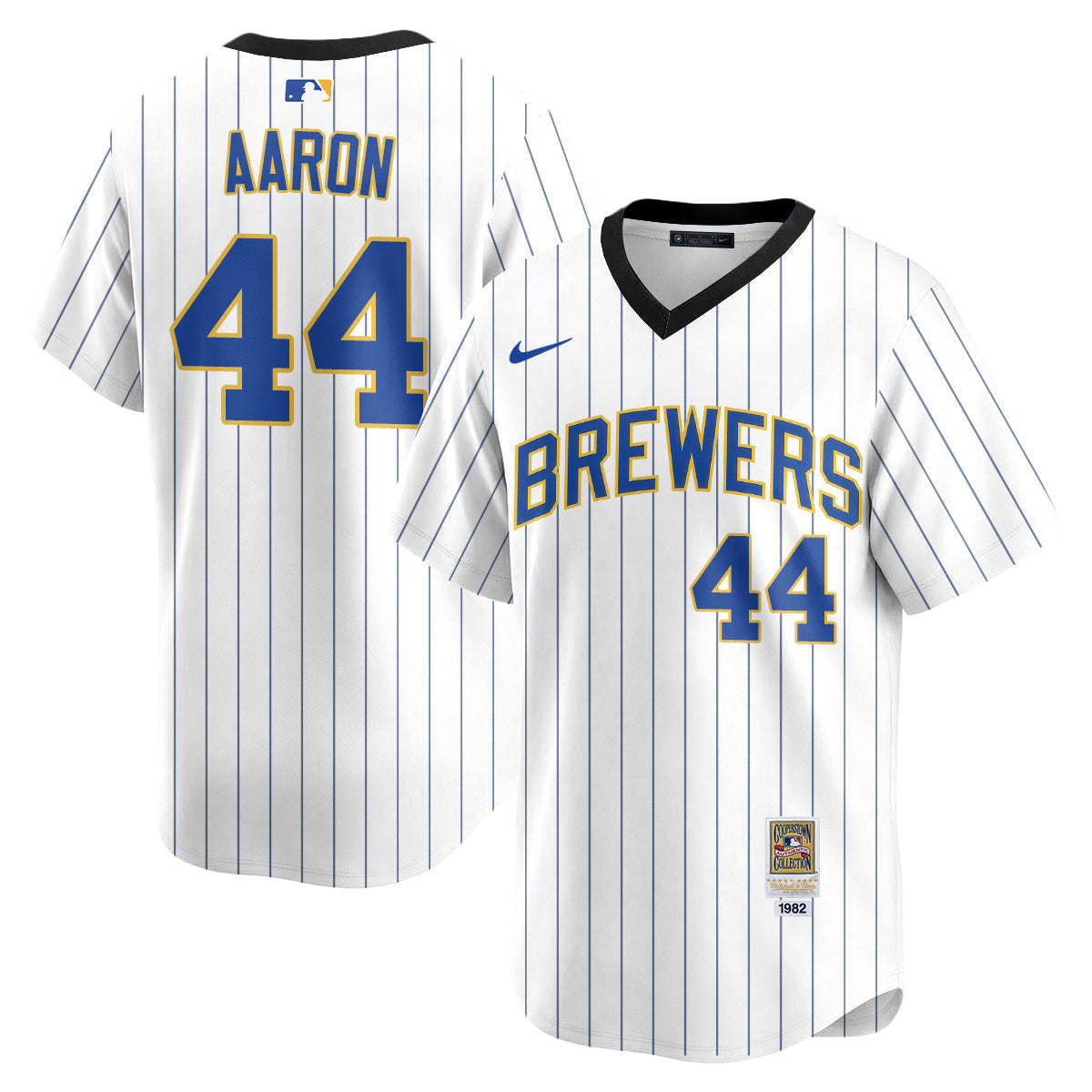 Milwaukee Brewers "Legacy Edition" Vapor Jersey - Stitched-Cuztomshoes