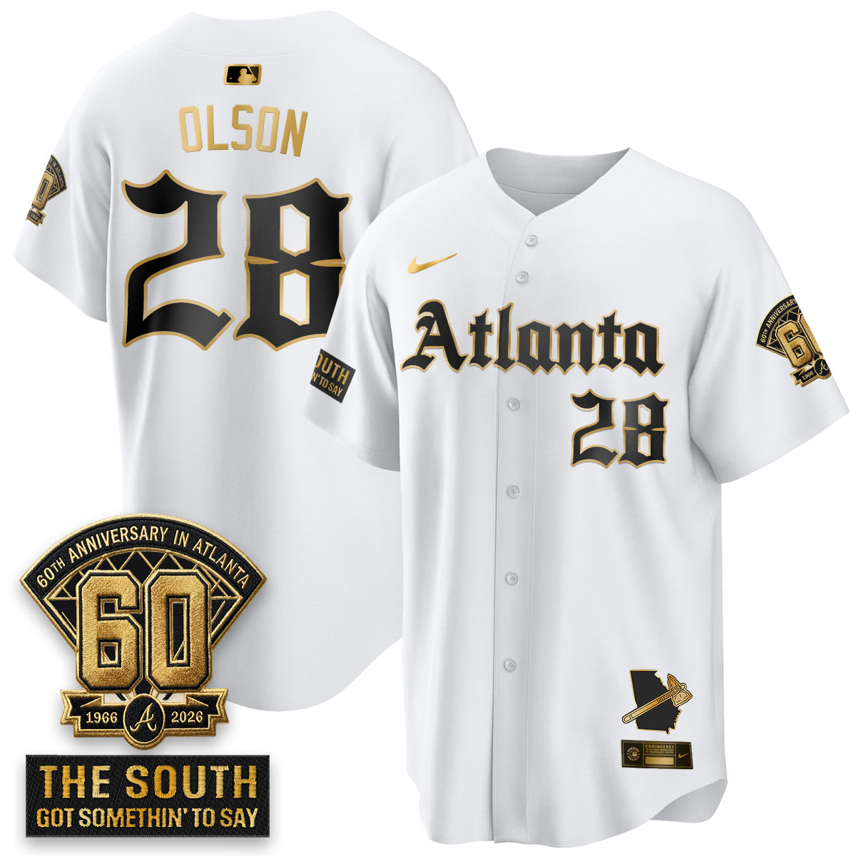 Atlanta Braves 2026 Gothic Edition Vapor Limited Jersey - Stitched V2