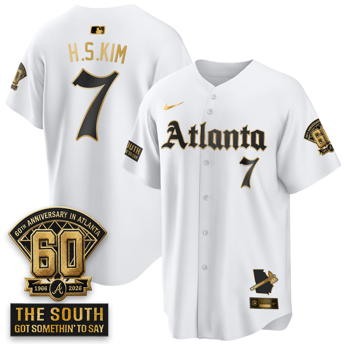 Atlanta Braves 2026 Gothic Edition Vapor Limited Jersey - Stitched V2