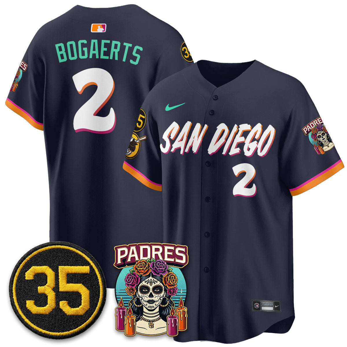 San Diego Padres 2026 City Connect - Remembering Randy Jones Vapor Limited Jersey - Stitched