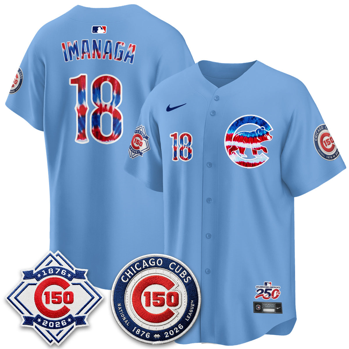 Chicago Cubs 2026 Americana Vapor Limited Jersey - Stitched