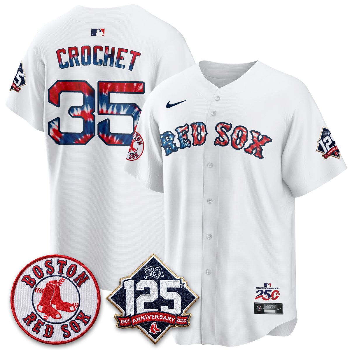 Boston Red Sox Americana 2026 Vapor Limited Jersey - Stitched