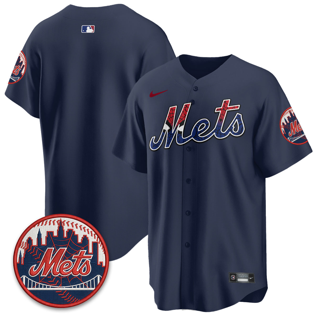 New York Mets x Web-Head Vapor Premier Limited Jersey - Stitched V2