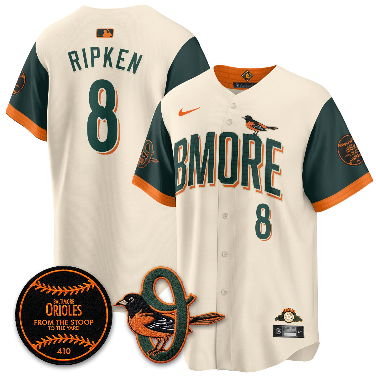 Baltimore Orioles 2026 City Connect Vapor Premier Limited Jersey - Stitched-Cuztomshoes