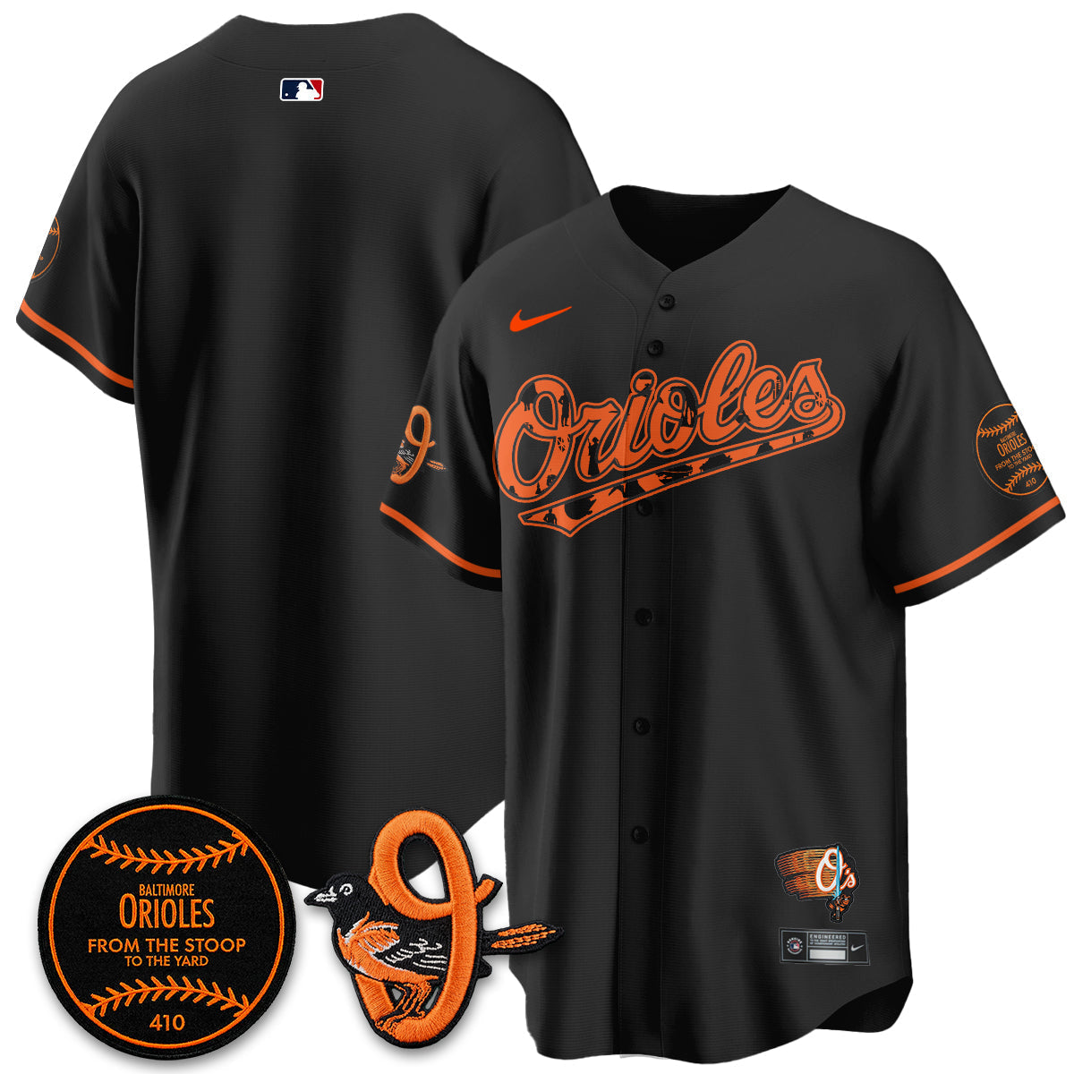 Baltimore Orioles x SW Vapor Premier Limited Jersey - Stitched