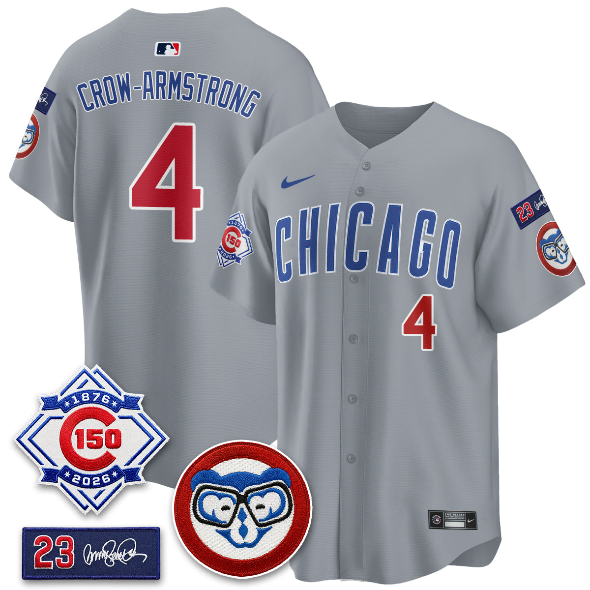 Chicago Cubs 150th Anniversary Holy Cow Vapor Premier Limited Jersey - Stitched