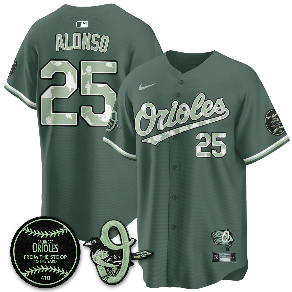 Baltimore Orioles x SW Vapor Premier Limited Jersey - Stitched