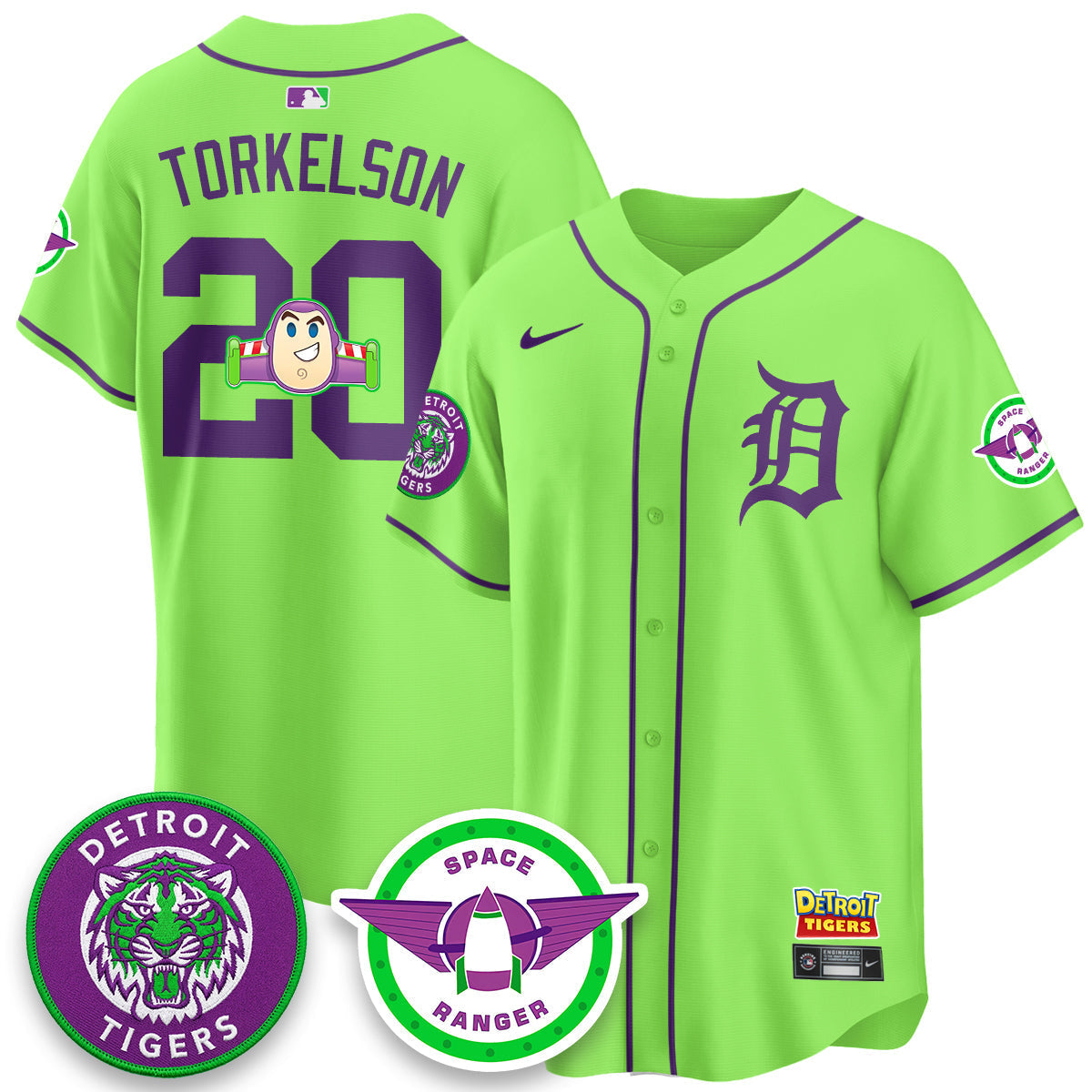 Detroit Tigers 2026 Space Ranger Edition Vapor Limited Jersey - Stitched