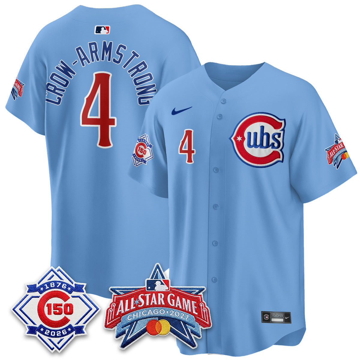 Chicago Cubs 2027 All Star Game Vapor Limited Jersey - Stitched