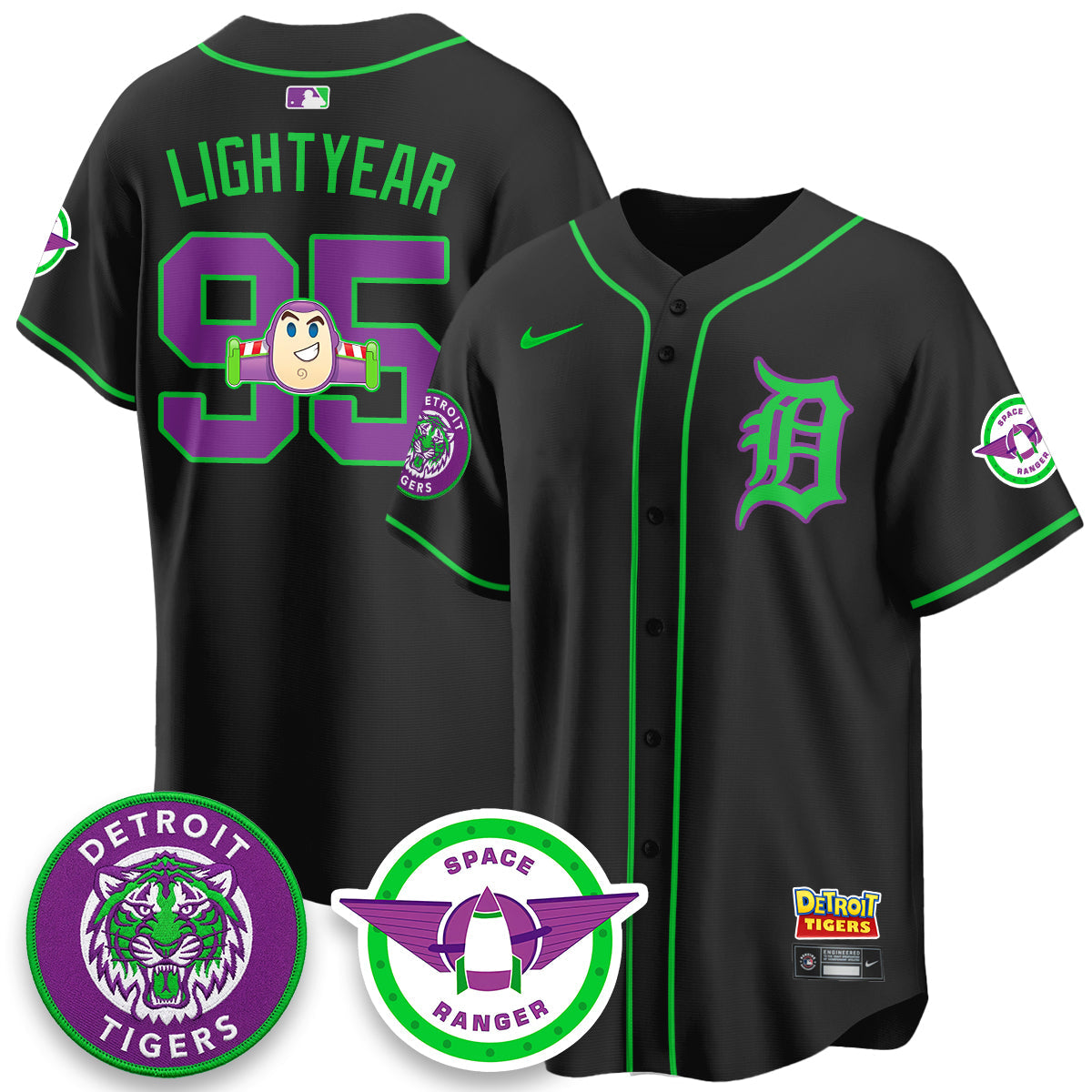 Detroit Tigers 2026 Space Ranger Edition Vapor Limited Jersey - Stitched