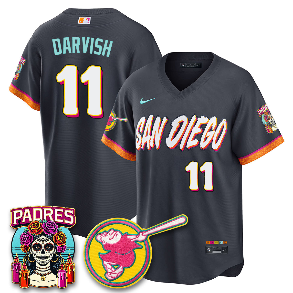 San Diego Padres 2026 City Connect Vapor Limited Jersey - Stitched