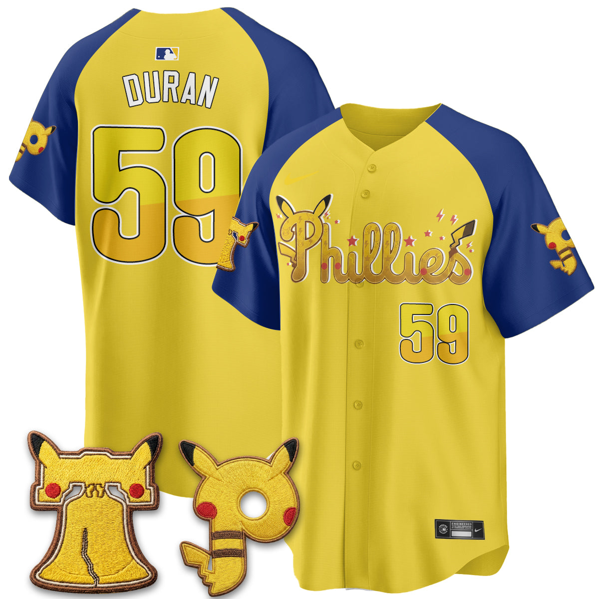 Philadelphia Phillies x PKM Edition Vapor Limited Jersey - Stitched