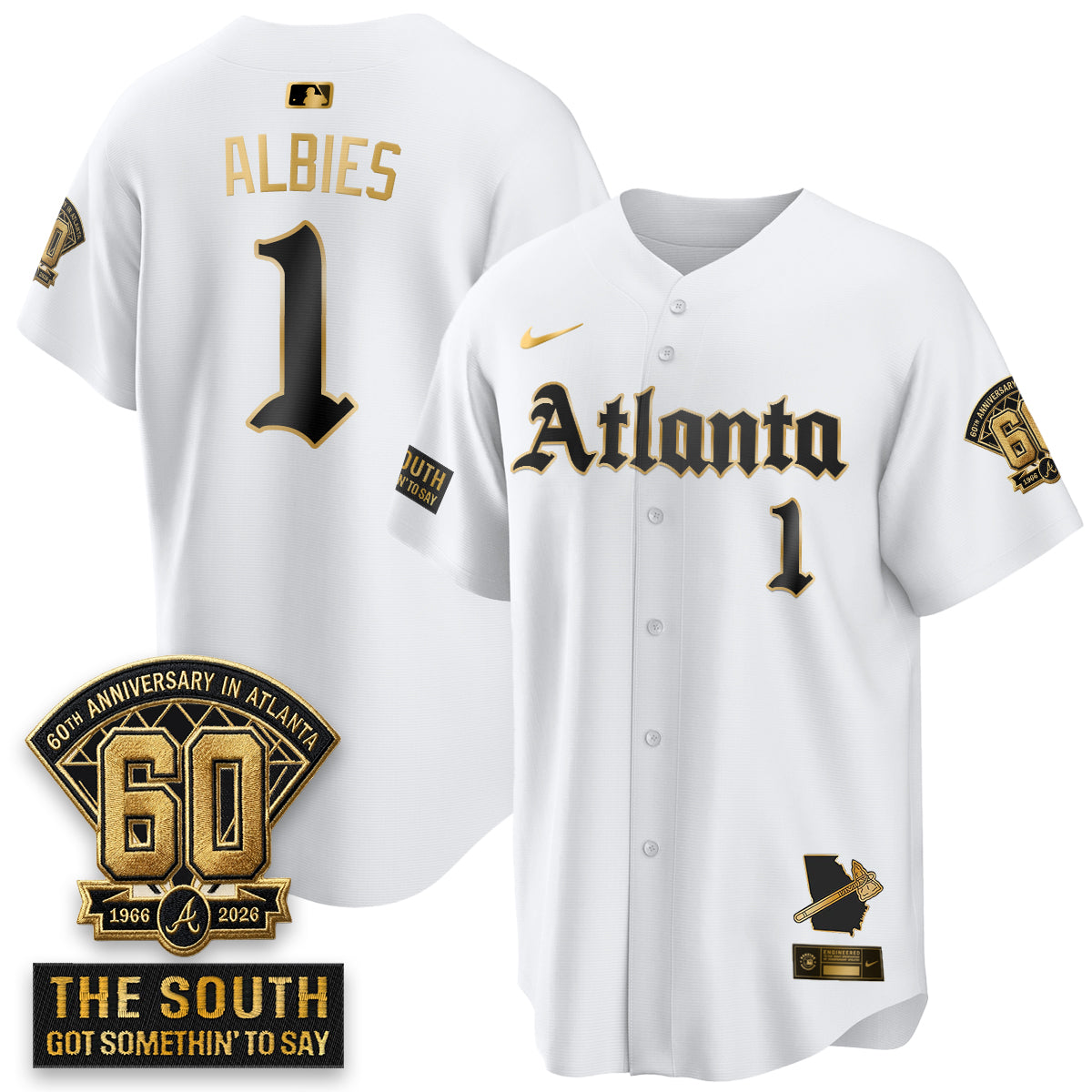 Atlanta Braves 2026 Gothic Edition Vapor Limited Jersey - Stitched V2