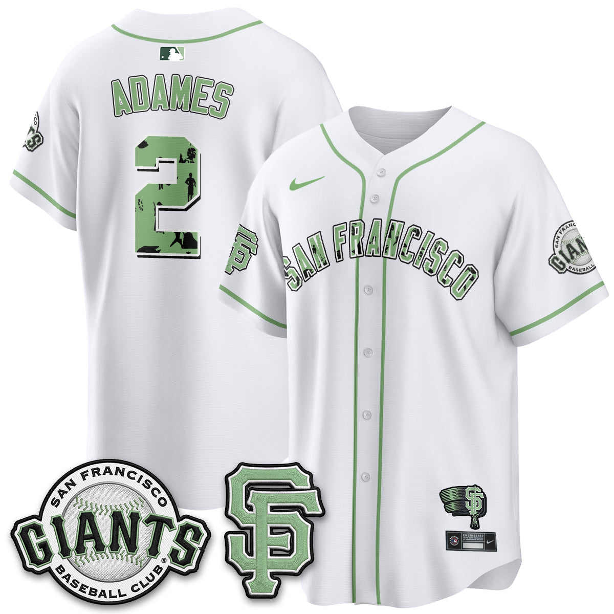 San Francisco Giants 2026 SW Vapor Limited Jersey - Stitched