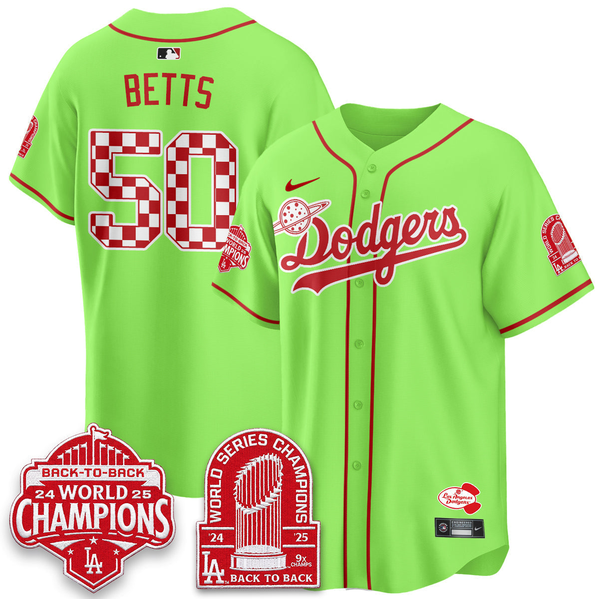 Los Angeles Dodgers 2026 Pizza Planet Vapor Limited Jersey - Stitched-Cuztomshoes