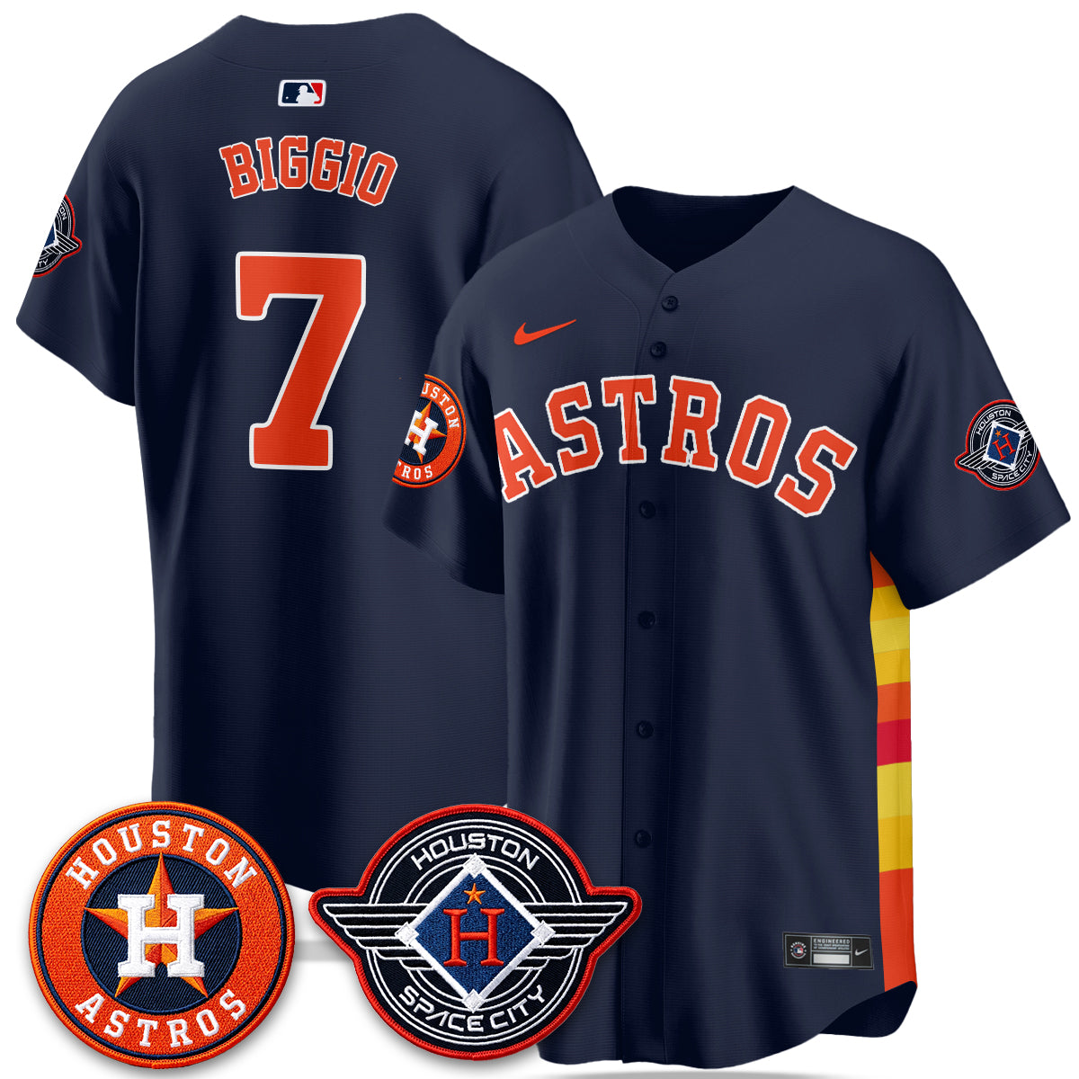 Houston Astros 2026 Space City Vapor Limited Jersey - Stitched-Cuztomshoes