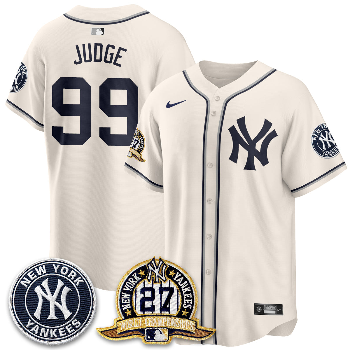 New York Yankees 2026 Black Out Style Vapor Limited Jersey - Stitched