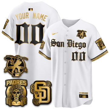 San Diego Padres 2026 City Connect x Tony Gwynn Patch Vapor Premier Limited Custom Jersey - Stitched - V2
