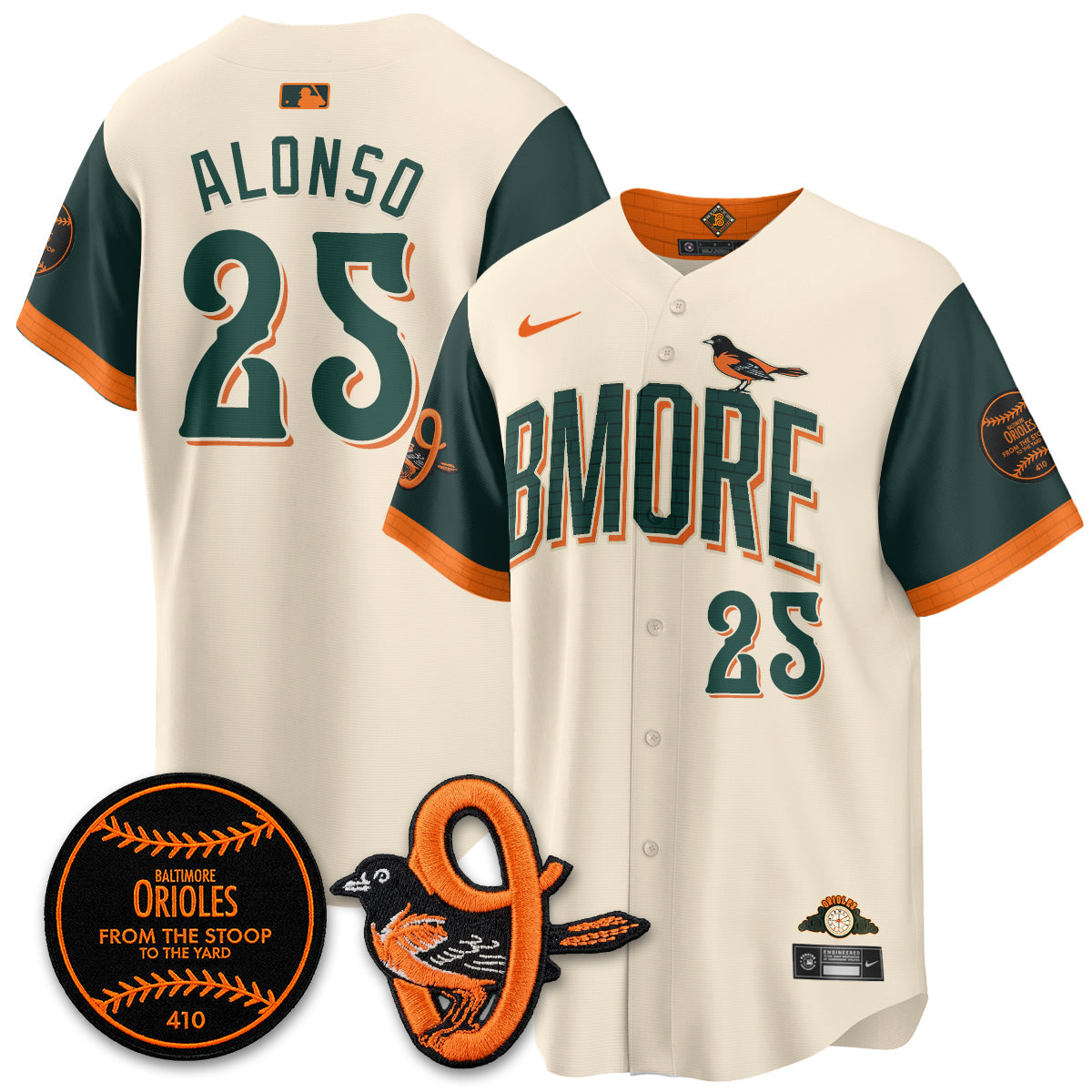 Baltimore Orioles 2026 City Connect Vapor Premier Limited Jersey - Stitched-Cuztomshoes