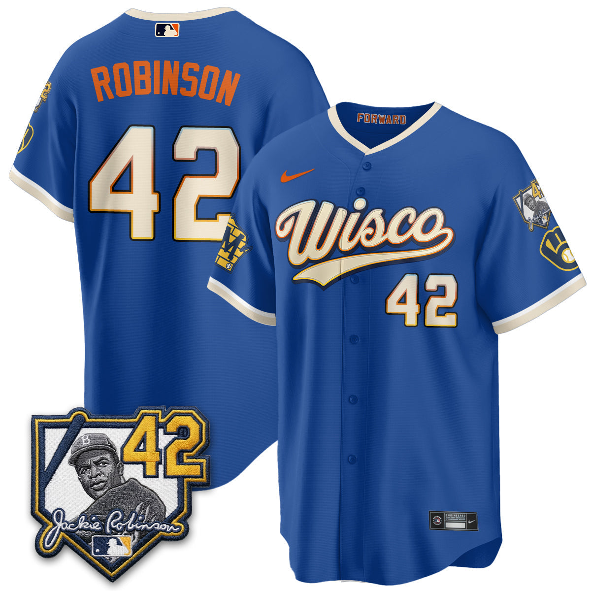 Milwaukee Brewers 2026 New Era Vapor Limited Jersey - Stitched-Cuztomshoes