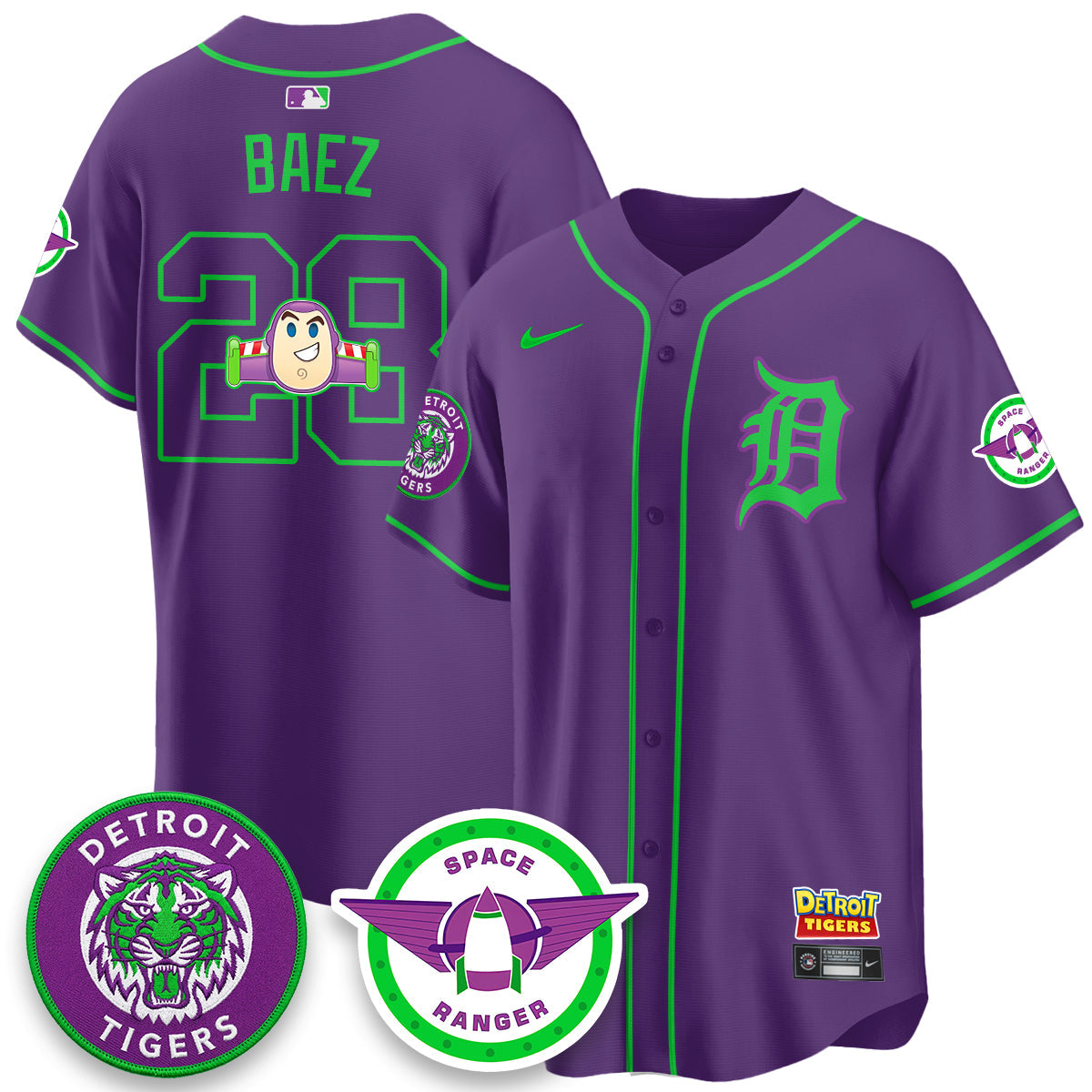 Detroit Tigers 2026 Space Ranger Edition Vapor Limited Jersey - Stitched
